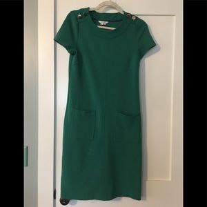 Boden ponte (ribbed) dress size 6 long